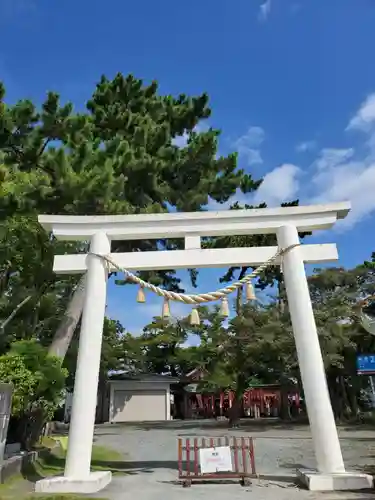 白王稲荷神社の鳥居