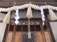 朝里神社の本殿・本堂