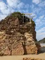 稲佐の浜 弁天島(島根県)