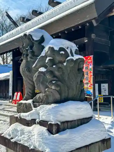 札幌護國神社の狛犬