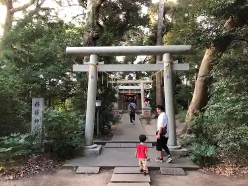 息栖神社の鳥居