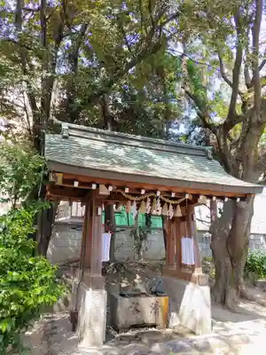 神明社(高畑神明社)の手水舎
