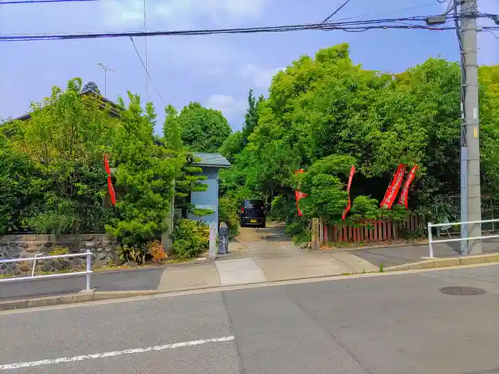 白髭稲荷大明神の自然