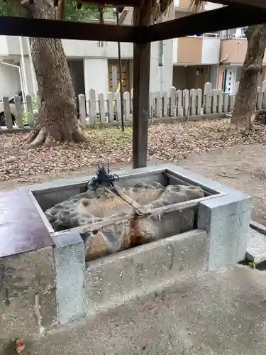 神須牟地神社の手水