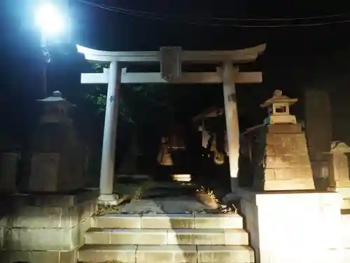 走湯神社の鳥居