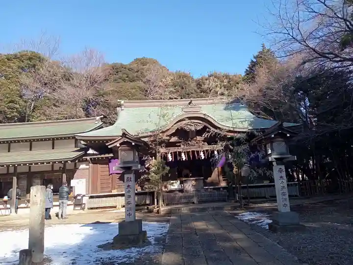 畑子安神社の本殿・本堂