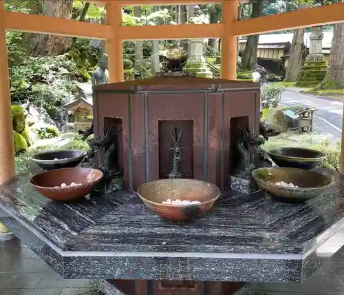 永平寺の手水舎