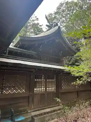 朝日森天満宮の本殿・本堂