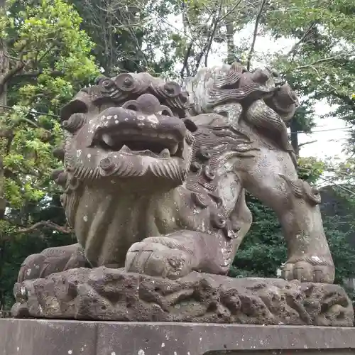 八幡神社の狛犬