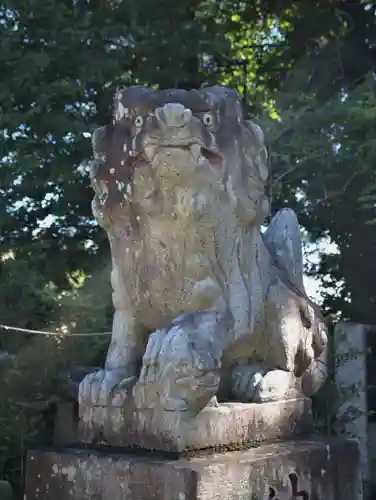 東明神社の狛犬