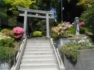 石籠山不動尊（岩屋不動尊）の鳥居