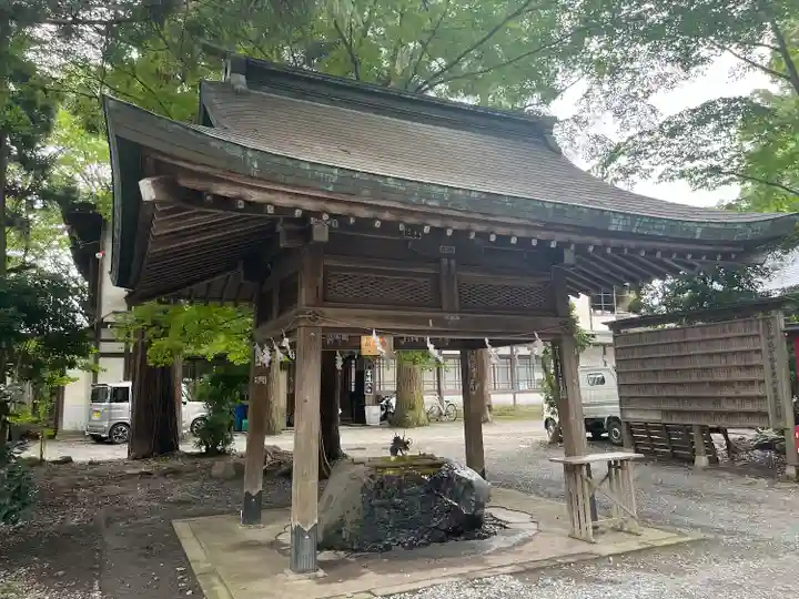 駒形神社の手水舎