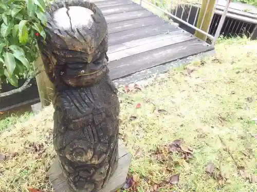 かっぱ神社の狛犬