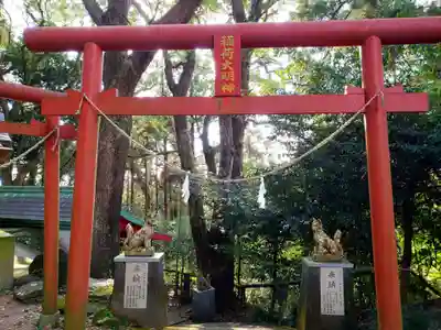 母智丘神社の鳥居