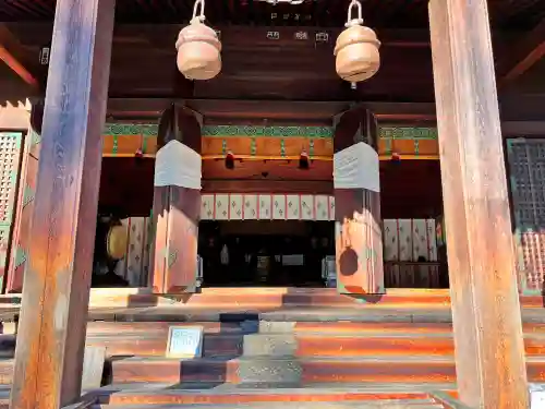 上杉神社の本殿・本堂