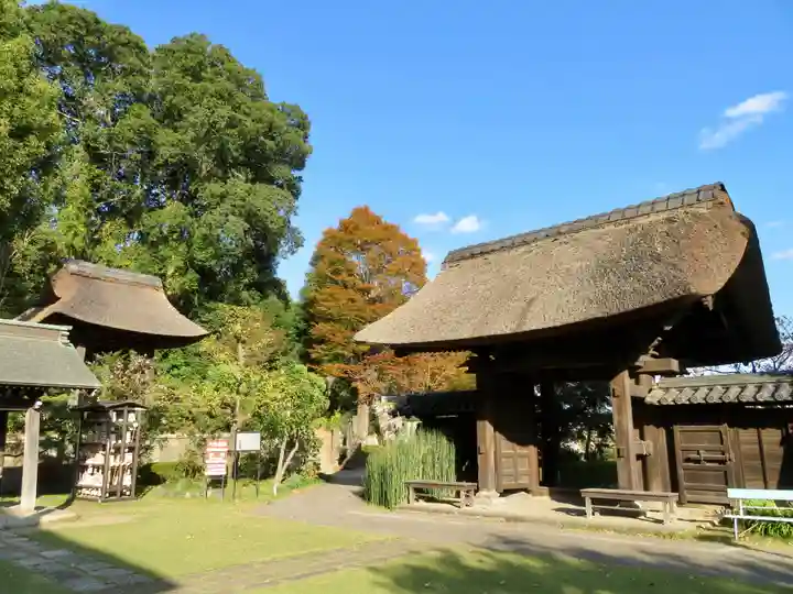 横浜 西方寺の山門・神門