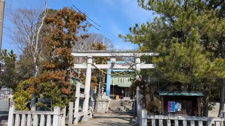 小名浜諏訪神社 ~海の鎮守様~の鳥居