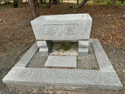 中小屋神社の手水舎