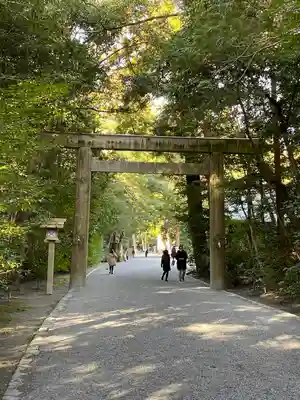 伊勢神宮外宮(豊受大神宮)の鳥居