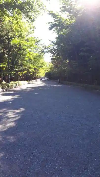 北海道神宮の景色