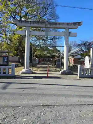 島田八坂神社の鳥居
