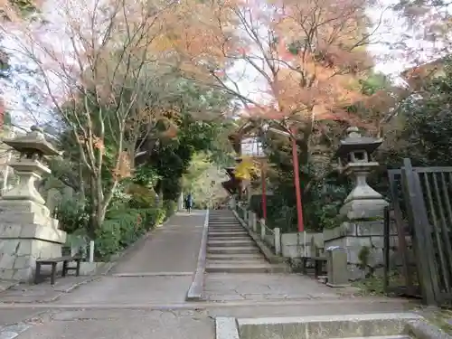 粟田神社の景色