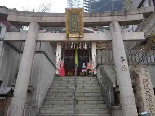 綱敷天神社御旅社の鳥居