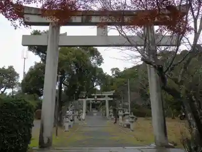 三宅八幡宮の鳥居
