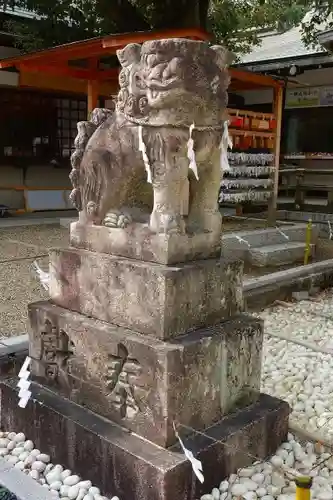 辛國神社の狛犬