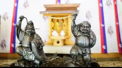 金神社(山田天満宮境内社)の像