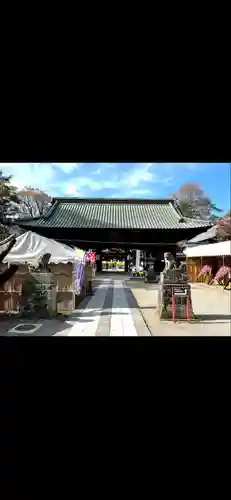 妻沼聖天山歓喜院の山門・神門