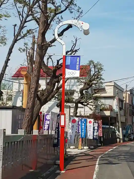 蛇窪神社の周辺