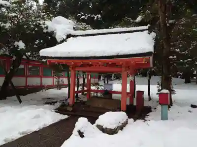 出石神社の手水舎
