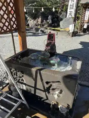 川越熊野神社の手水舎