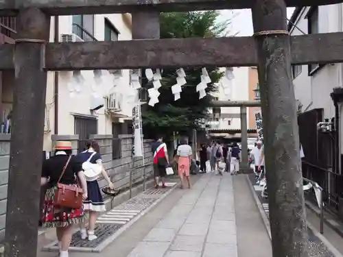 川越熊野神社の鳥居