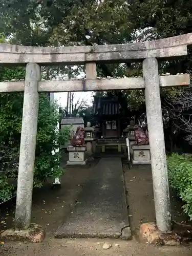 道明寺天満宮の鳥居