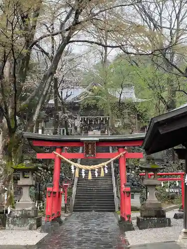 山名八幡宮の鳥居