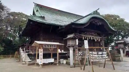 下総国三山　二宮神社の本殿・本堂