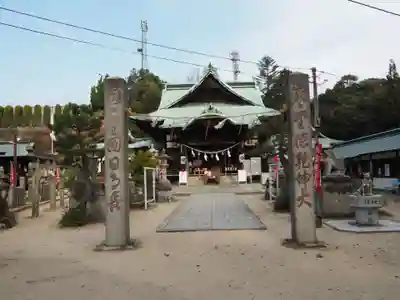 椎尾八幡宮の本殿・本堂