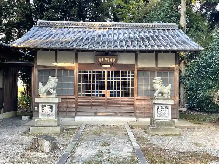 伊船野田神明社(神明社)(三重県)