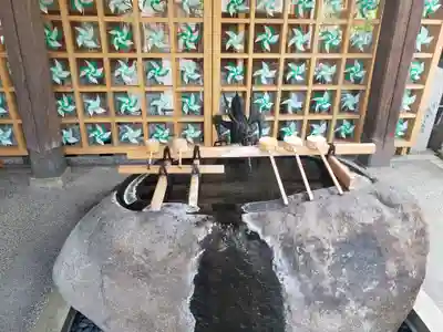 御嶽神社茅萱宮の手水舎