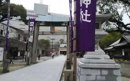 警固神社の鳥居