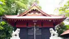 蓑笠神社の本殿