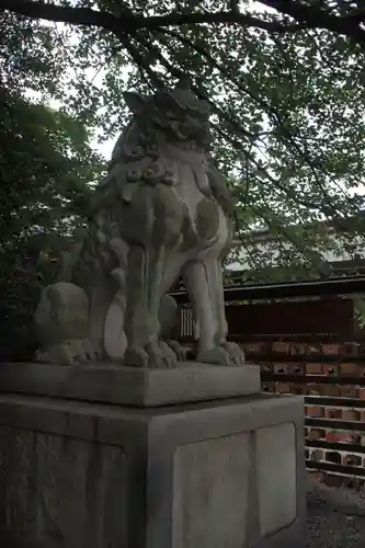 寒川神社の狛犬