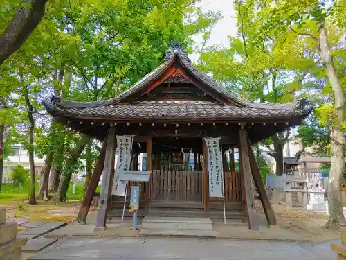 八劔社の本殿・本堂