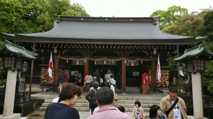松陰神社の本殿・本堂