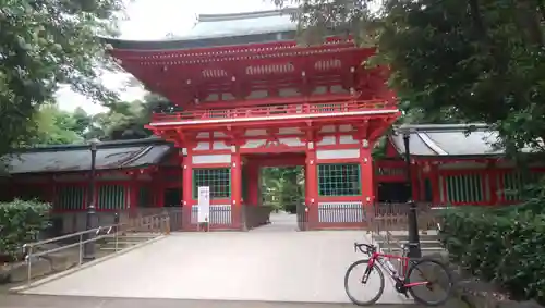 井草八幡宮の山門