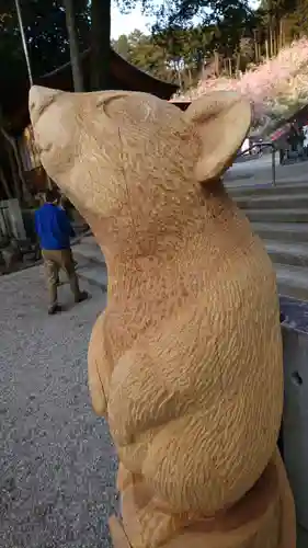 大縣神社の狛犬