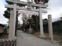 亀有香取神社の鳥居