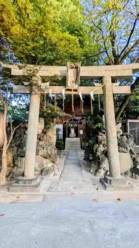 松戸神社の鳥居